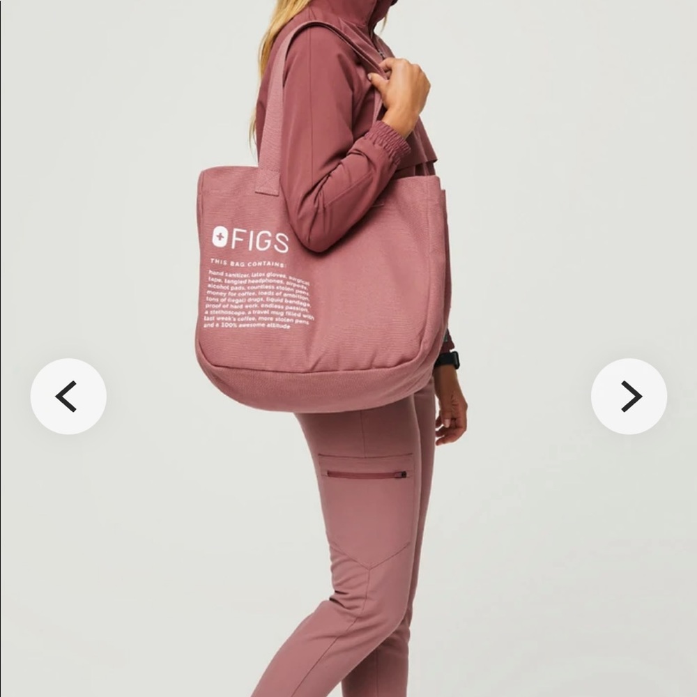 Figs mauve tote - Picture 2 of 5